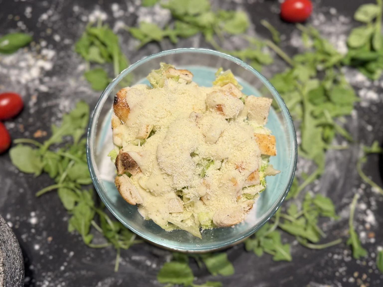 Up and Down Pizzéria - Cézár saláta klasszikus